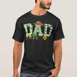 Landwirtschaftstraktor Papa 1. Geburtstag T-Shirt