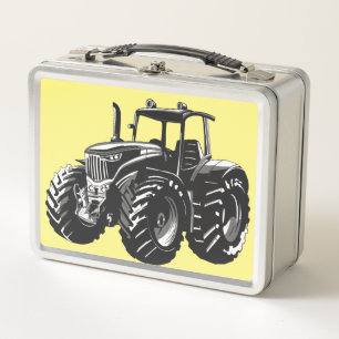 Landwirtschaftstraktor Perfekte Maschine für Landw Metall Brotdose