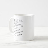 Landwirtschaftswissenschaftler Kaffeetasse (Vorderseite Links)