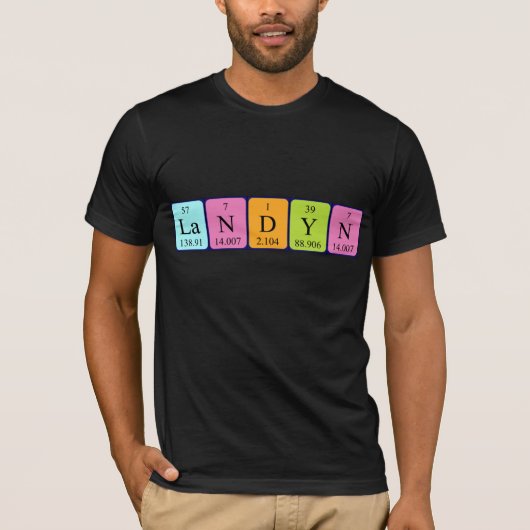 Landyn Periodenname Shirt (Vorderseite)