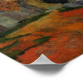 Lane bei Alchamps Arles von Paul Gauguin Poster (Ecke)