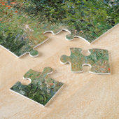 Lane in den Mohnfeldern - Claude Monet Puzzle (Seite)