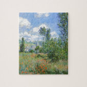 Lane in den Mohnfeldern - Claude Monet Puzzle (Vertikal)