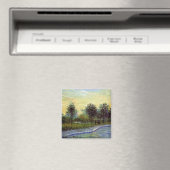 Lane in Voyer d'Argenson Park von Vincent van Gogh Magnet (In Situ (Geschirrspüler))