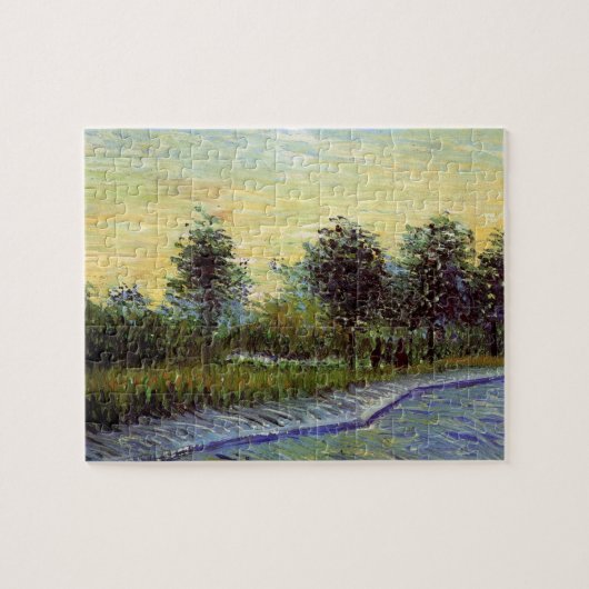 Lane in Voyer d'Argenson Park von Vincent van Gogh Puzzle (Horizontal)