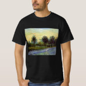 Lane in Voyer d'Argenson Park von Vincent van Gogh T-Shirt (Vorderseite)