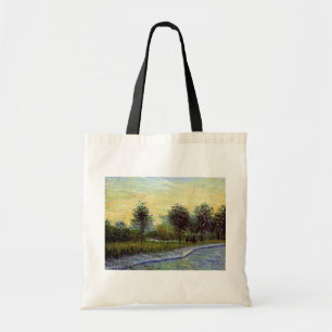 Lane in Voyer d'Argenson Park von Vincent van Gogh Tragetasche