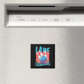 Lane Legends Bowling Sportdesign Magnet (In Situ (Geschirrspüler))