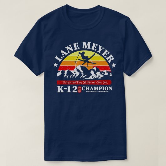 LANE MEYER K12 CHAMPION SKIING SPORT GIFT T-Shirt (Design vorne)
