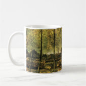 Lane mit Poplars von Vincent van Gogh Kaffeetasse (Links)