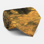 Lane mit Poplars von Vincent van Gogh Krawatte (Gerollt)