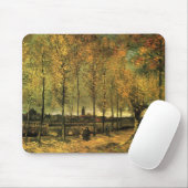 Lane mit Poplars von Vincent van Gogh Mousepad (Mit Mouse)