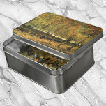 Lane mit Poplars von Vincent van Gogh Puzzle<br><div class="desc">Lane with Poplars von Vincent van Gogh ist ein Vintages Post-Impressionismus Landschaft Natur Malerei. Poplarbäume liegen an der Straße und die Leute laufen auf einer Straße mit einem Dorf in der Ferne. Eine Kirche ist im Zentrum der Stadt. Die Blätter sind goldgelb und stehen in der Herbstsaison kurz vor dem...</div>