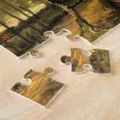 Lane mit Poplars von Vincent van Gogh Puzzle (Seite)