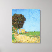 Lane Near Arles von Vincent van Gogh Leinwanddruck (Vorderseite)