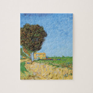 Lane Near Arles von Vincent van Gogh Puzzle