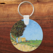 Lane Near Arles von Vincent van Gogh Schlüsselanhänger (Vorderseite)