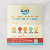 Lane's Lemonade Loyalty Card Treuekarte (Innenseite Aufgefaltet)