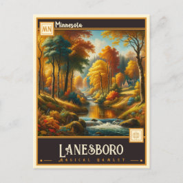 Lanesboro, Minnesota | VINTAG Postkarte