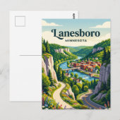 Lanesboro USA Postkarte (Vorne/Hinten)
