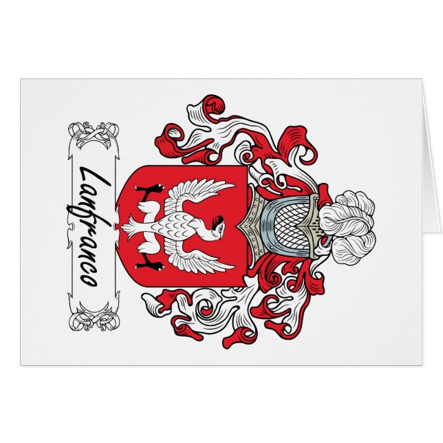 Lanfranco Familienwappen (Vorderseite (Horizontal))