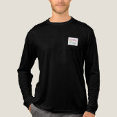 Lang abgelöstes Shirt - QR-Code (Vorderseite)
