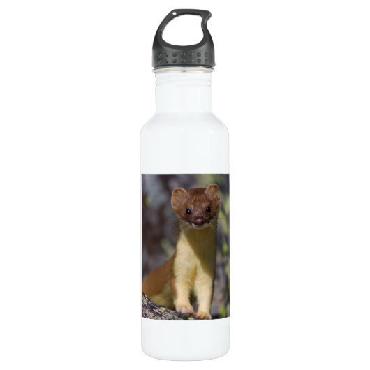 Lang-angebundener Weasel Trinkflasche (Vorderseite)