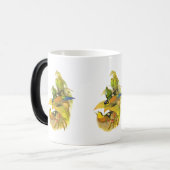 Lang-angebundenes Broadbill Verwandlungstasse (Vorderseite Links)