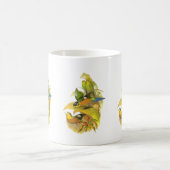 Lang-angebundenes Broadbill Verwandlungstasse (Mittel)