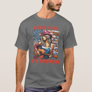 Lang lebe 90er Country Cowgirl Junge T-Shirt