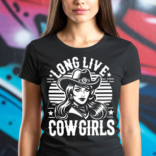 Lang lebe Cowgirls T-Shirt