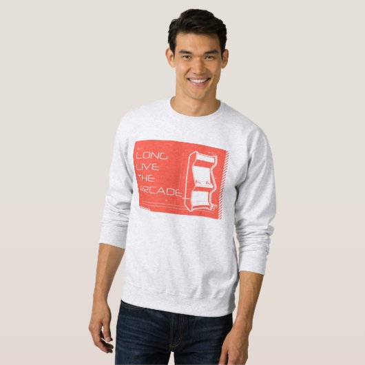 Lang lebe der Arcade Sweatshirt (Vorne ganz)