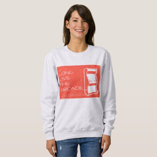 Lang lebe der Arcade Sweatshirt (Vorne ganz)