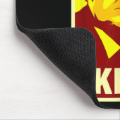 Lang lebe der König Donald Trump Trump König Ameri Mousepad (Ecke)