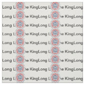 Lang lebe der König - Karl III. Stoff (Muster)