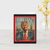 Lang lebe der König Trump Karte (Gelbe Blume)