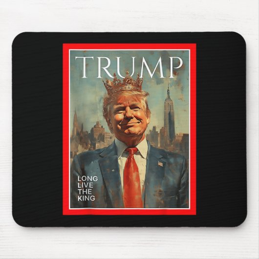 Lang lebe der König Trump Mousepad (Vorne)