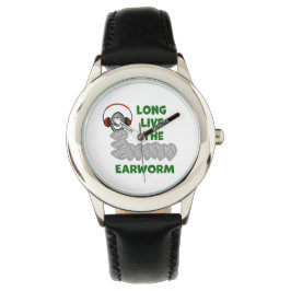 Lang lebe der Wurm Armbanduhr