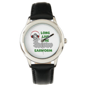 Lang lebe der Wurm Armbanduhr