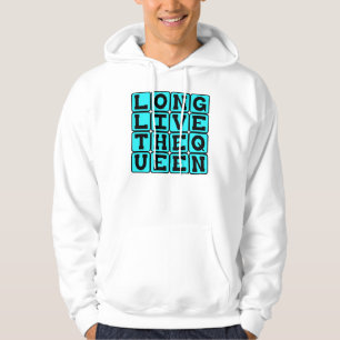 Lang lebe die Königin, britischer Wunsch Hoodie