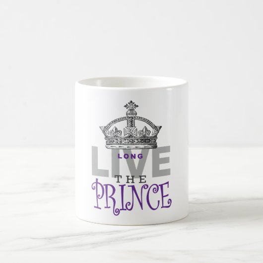 Lang lebe die PRINCE! Kaffeetasse (Mittel)