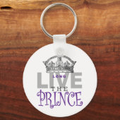 Lang lebe die PRINCE! Schlüsselanhänger (Vorderseite)