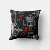 Lang lebe die QUEEN! Kissen (Rückseite)