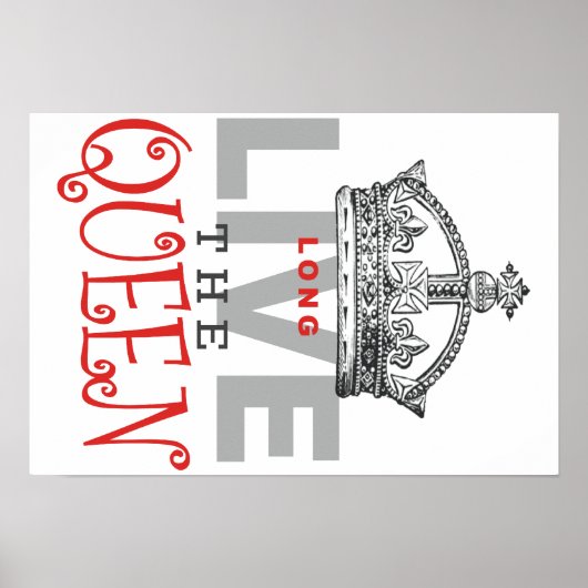 Lang lebe die QUEEN! Poster (Vorne)