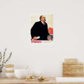 Lang lebe Diktatur des Proletariats! China Poster (Küche)