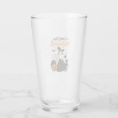 Lang lebe Halloween-Gans-Hexe Glas (Rückseite)