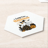 Lang lebe Halloween-Gans-Hexe Untersetzer (angewinkelt)