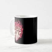 Lang lebe heiße Mütter Retro lustige Mutter Humor Kaffeetasse (Vorderseite Links)