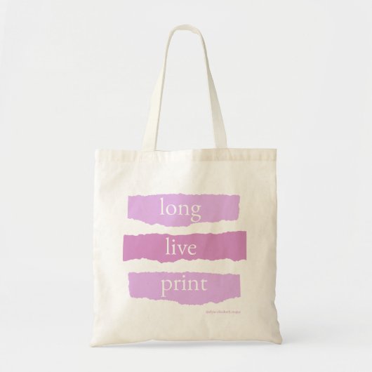 Lang lebe Print-Magazin-Tasche Tragetasche (Vorne)