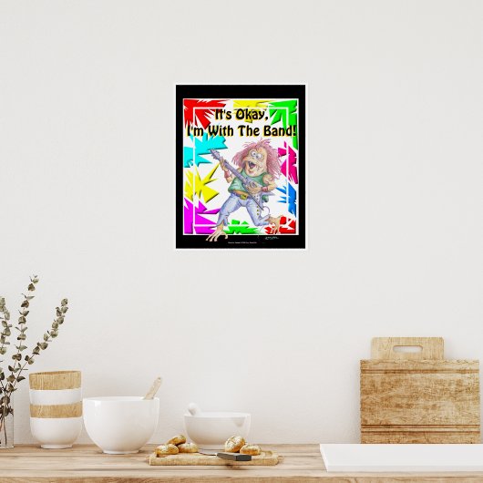 Lang lebe Rock! Poster (Küche)